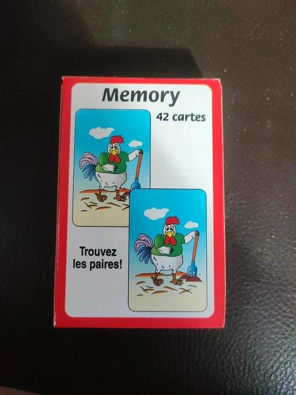 Jeu de memory neuf